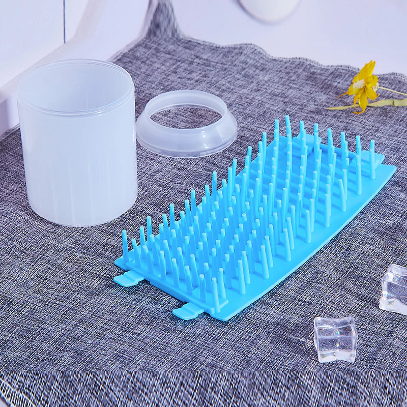 Ultimate Pet Paw Cleaner Kit – Effortless Cleaning with Soft Brush and Cup - NordPaws