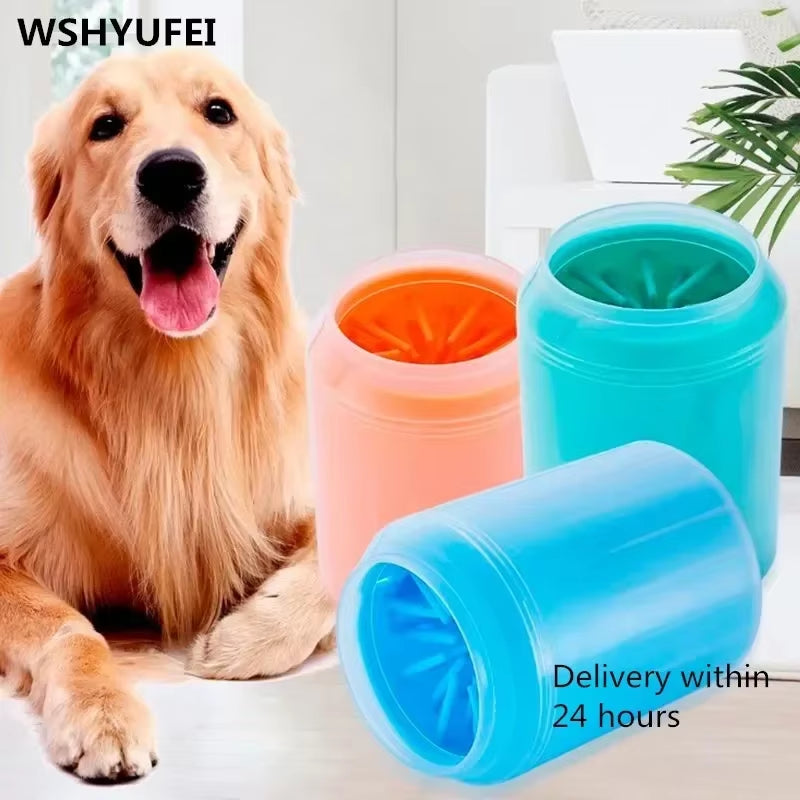 Ultimate Portable Dog Paw Cleaner - Quick & Easy Foot Washing Bucket with Combs and Towel for Outdoor Adventures - NordPaws