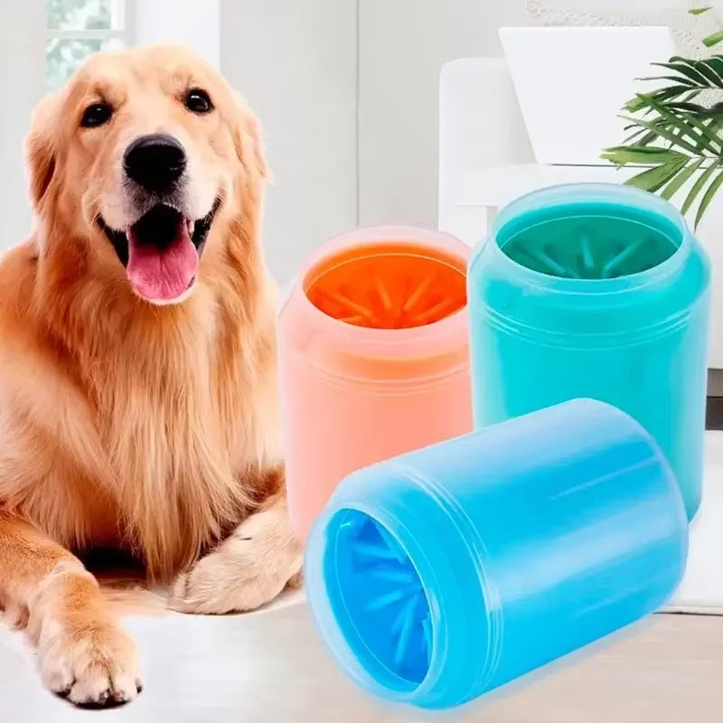 Ultimate Portable Dog Paw Cleaner - Quick & Easy Foot Washing Bucket with Combs and Towel for Outdoor Adventures - NordPaws