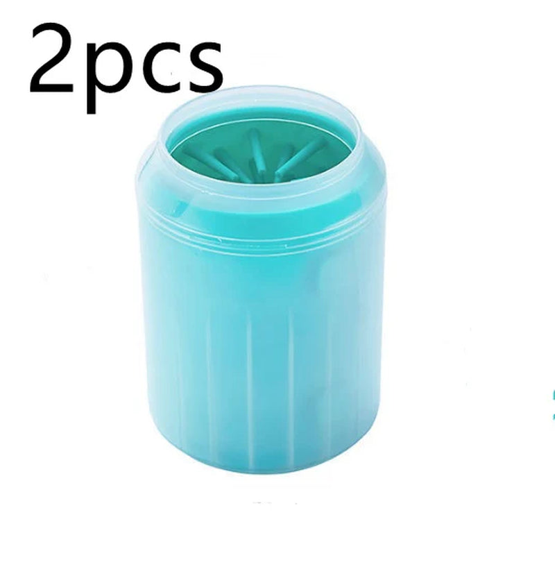 Ultimate Pet Paw Cleaner Kit – Effortless Cleaning with Soft Brush and Cup - NordPaws